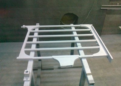 Metal Gate for Bridge Academy Being Fabricated in our Workshop