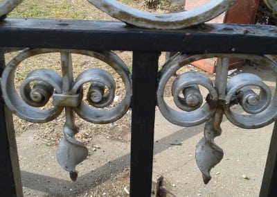 Wrought Iron Gate Repairs for Southend Council at Chalkwell Park