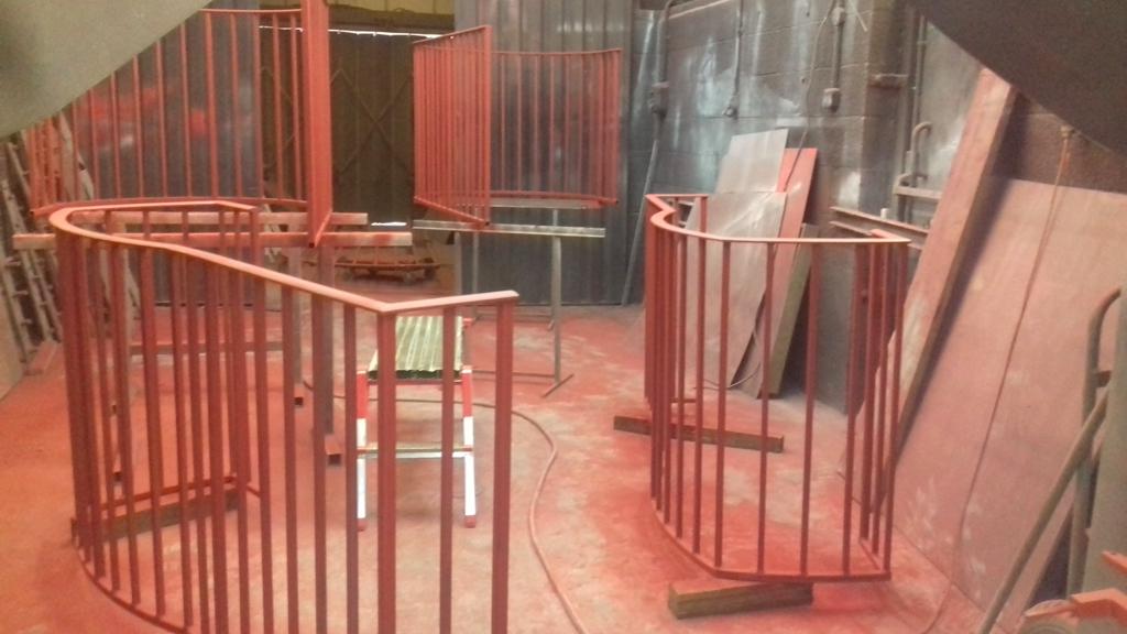 Fabricated Metal handrail Fabricated Metal handrail