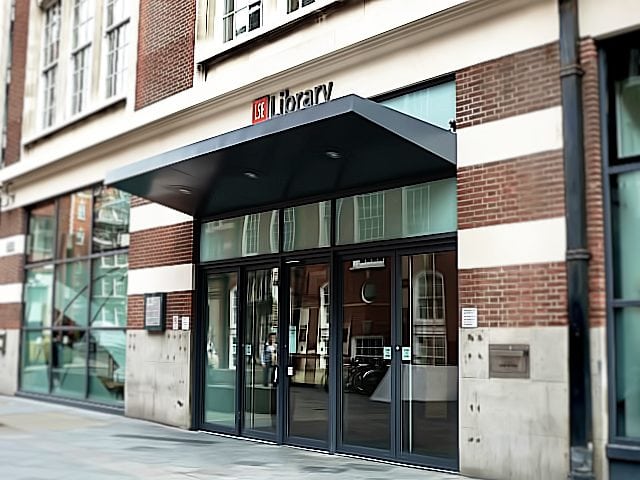 Entrance Canopy – LSE Library, London WC2