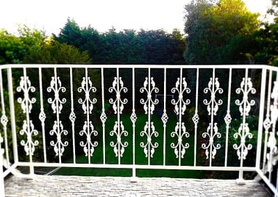 Matching Juliet Balcony and Window Railings for a house in Loughton, Essex