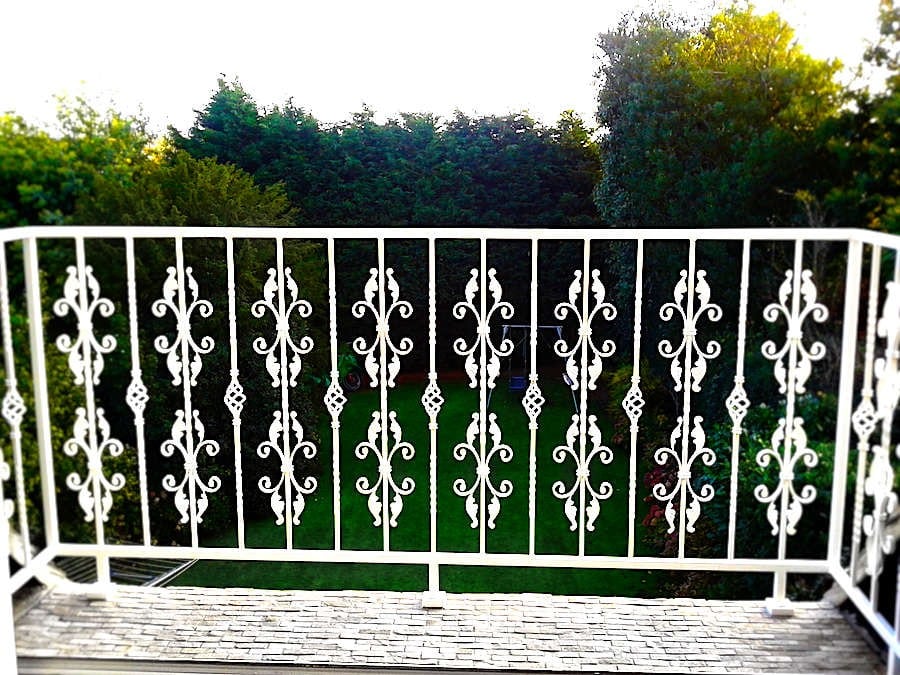Matching Juliet Balcony and Window Railings for a house in Loughton, Essex