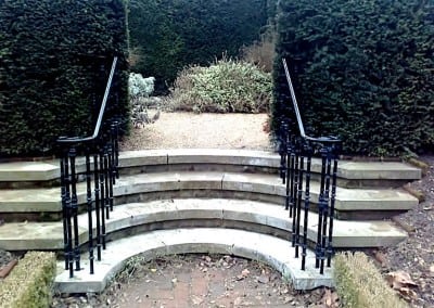 Wrought Iron Handrails, Fenton House, Hampstead, London NW3