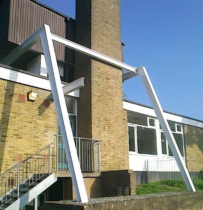 Steel Air Conditioning Support Units – Ivy Chimneys Primary School, Epping, Essex