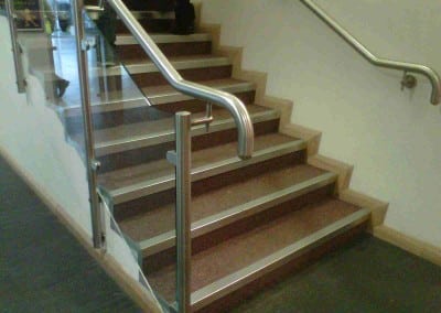 steel staircase epping college 01