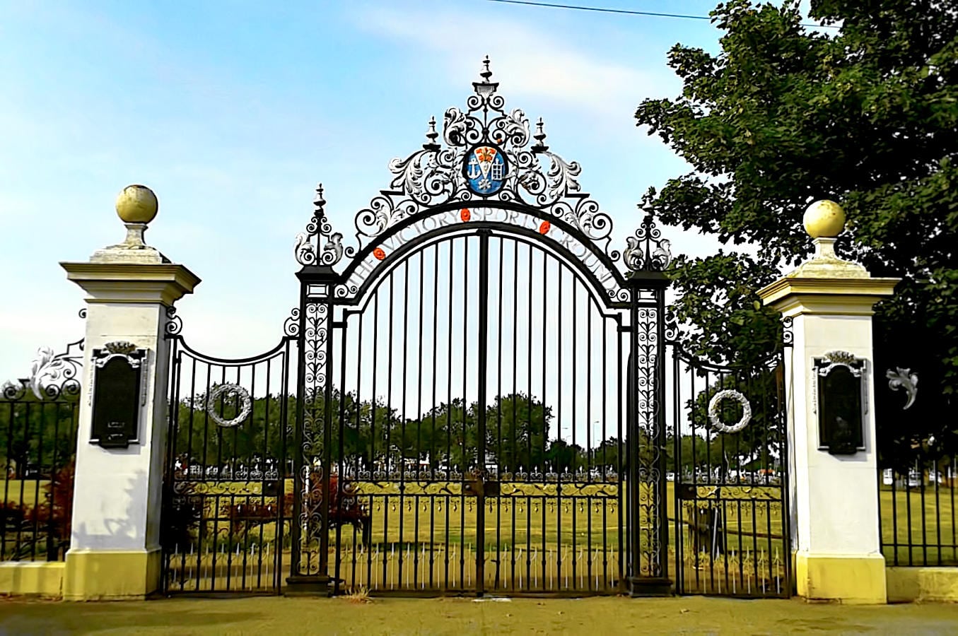 Wrought Iron Gate Restoration – Victory Sports Ground – Southend-on-Sea, Essex