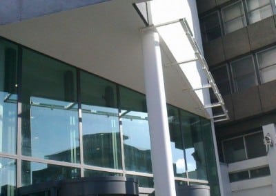 Lighting Supports, Main Entrance, London Metropolitan University, Holloway Road, London N7