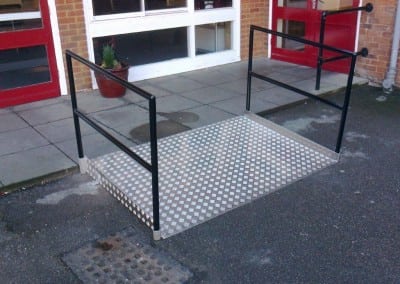 Ramp for St. Anne’s Catholic High School, Enfield