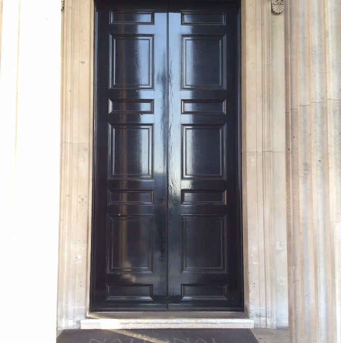 Door Survey, National Gallery London WC2