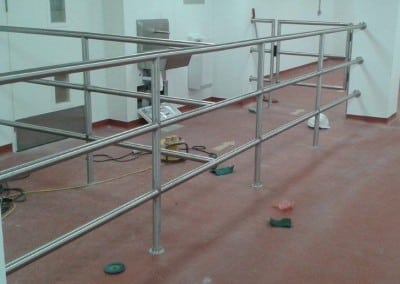 stainless steel handrails and gates allied bakeries stevenage hertfordshire 01