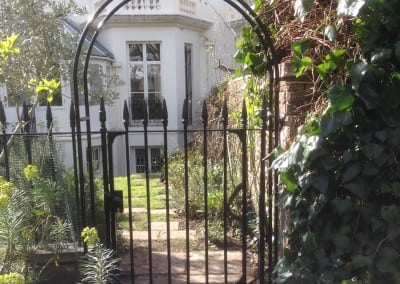 Metal Gate Repairs Wrought Iron Metal Victorian Gate and Arch at Holland Park London W8