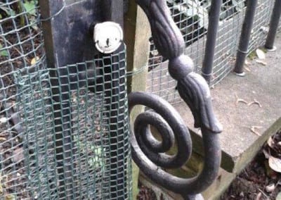 Metal Gate Repairs Wrought Iron Metal Victorian Gate and Arch at Holland Park London W8
