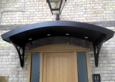 Metal Entrance Canopy Hampstead