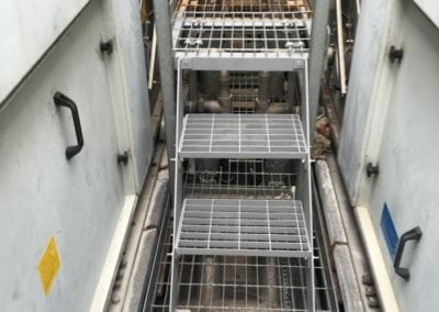 Metal Steps and Walkways, Unilever House, London, EC1