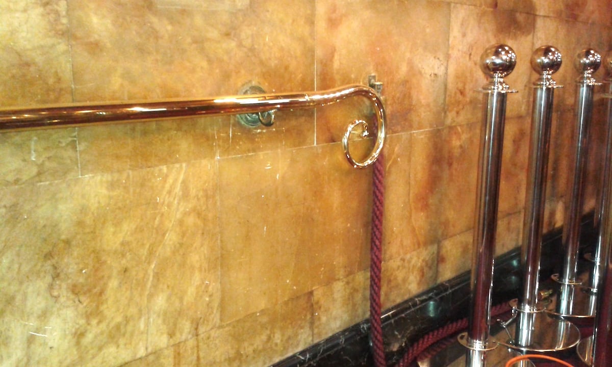 Refurbished Brass Handrails London’s Palace Theatre Refurbished Brass Handrails London’s Palace Theatre