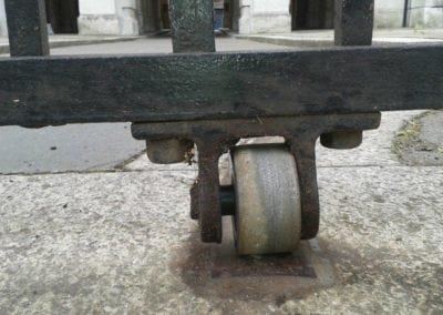 Metal Gate Repair VA Museum Kensington Blythe House London 1