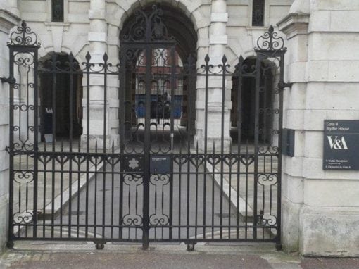 Metal Gate Repair for V&A Museum, Kensington, London SW7