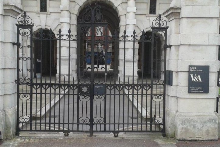 Metal Gate Repair for V&A Museum, Kensington, London SW7