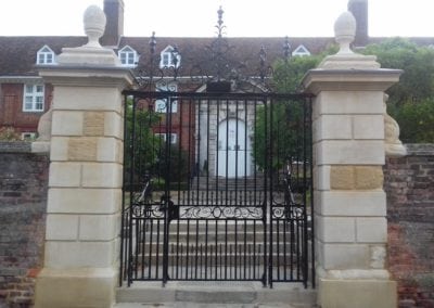 Metal Gate Repairs Bromley College Gates 1