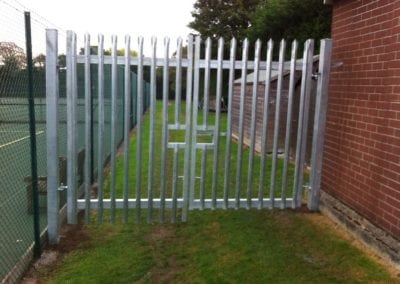 New Metal Gates for Bancroft’s School Sports Ground, Woodford Green, Essex