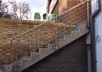 Stainless Steel Handrails, Hampstead, London NW3