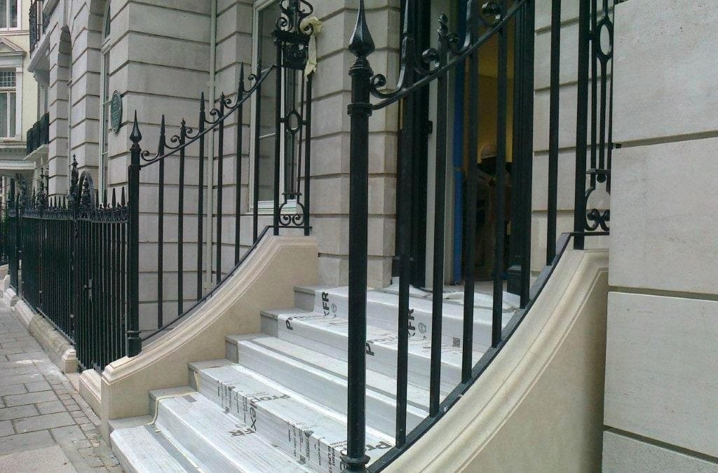 New Wrought Iron Railings Mayfair W1