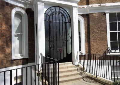 Refurbishment of Metal Door, Porchester Terrace, London W2 1