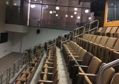 Stainless Steel Handrails Grade II Listed Building Unilever House London EC1