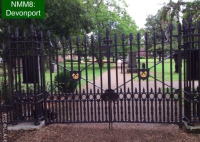 Detailed Inspection of Gates, National Maritime Museum, Greenwich