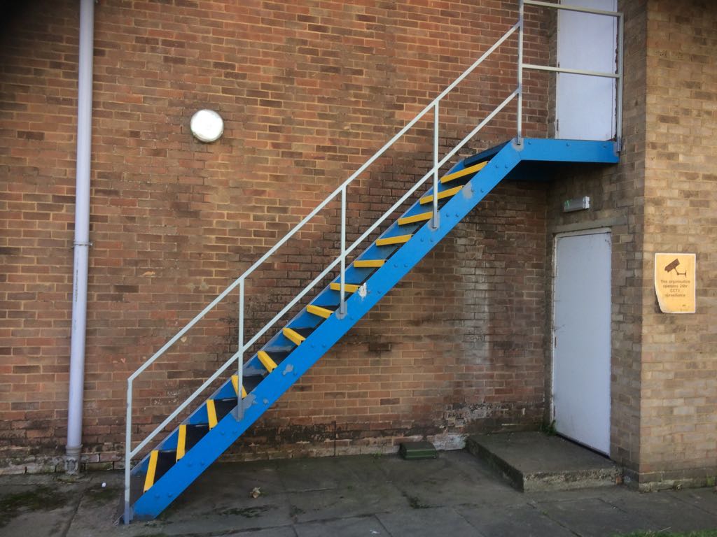 Fire Escape Alterations, Natural History Museum site, Erith, Kent