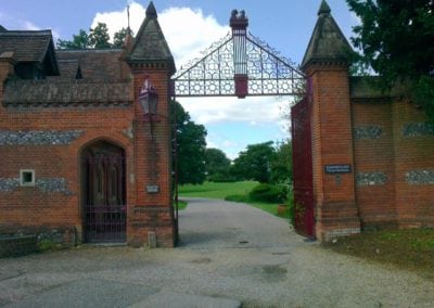 Grade II Listed Gates Refurbishment in Berkshire 32