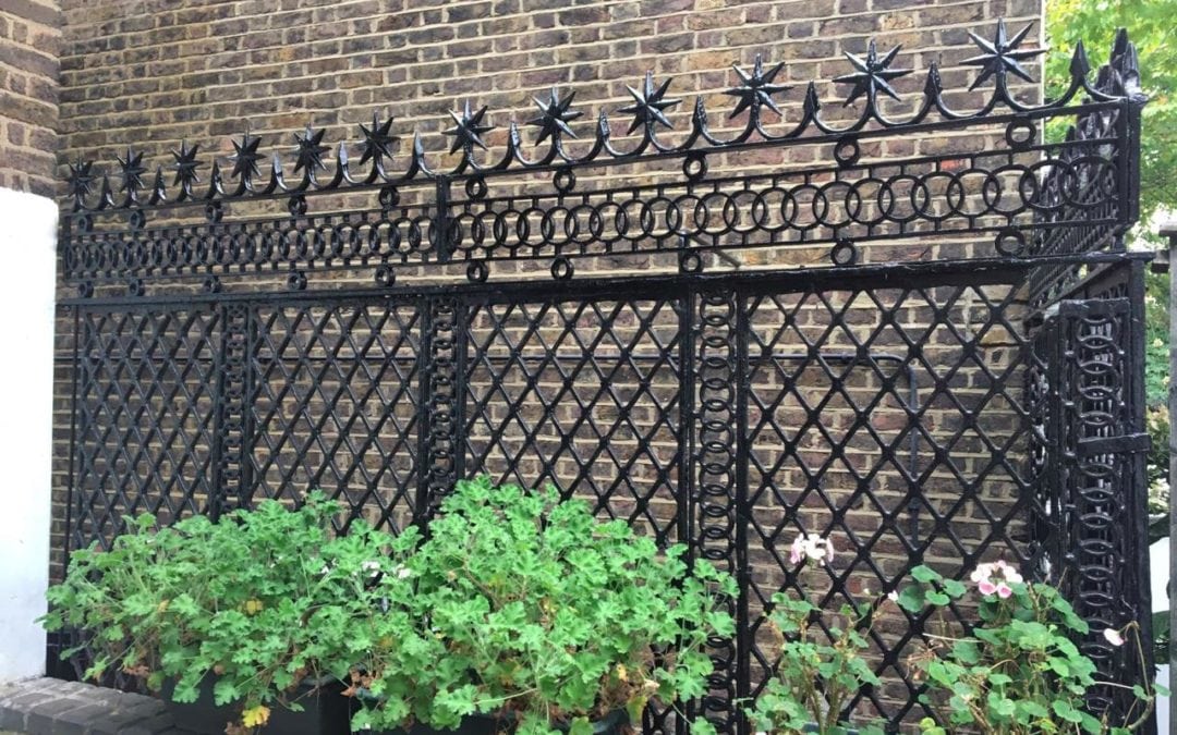 Railing Repairs, King’s Cross, London N1
