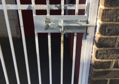 Metal Gate Repairs Natural History Museums Storage Facility Wandsworth London SW18 1