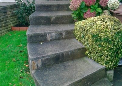 New handrail for front garden steps Chingford London E4 4