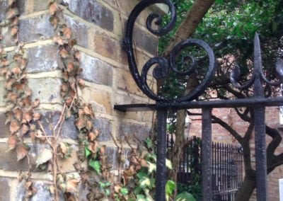 Railing Repairs, Stepney Green, London E1