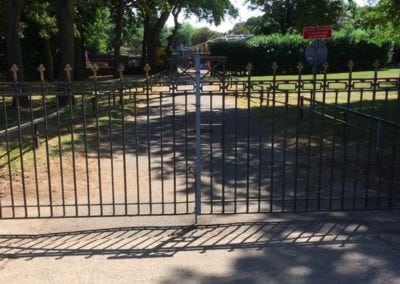 Gate Repairs Priory Park Works Yard Gates, Southend-On-Sea, Essex