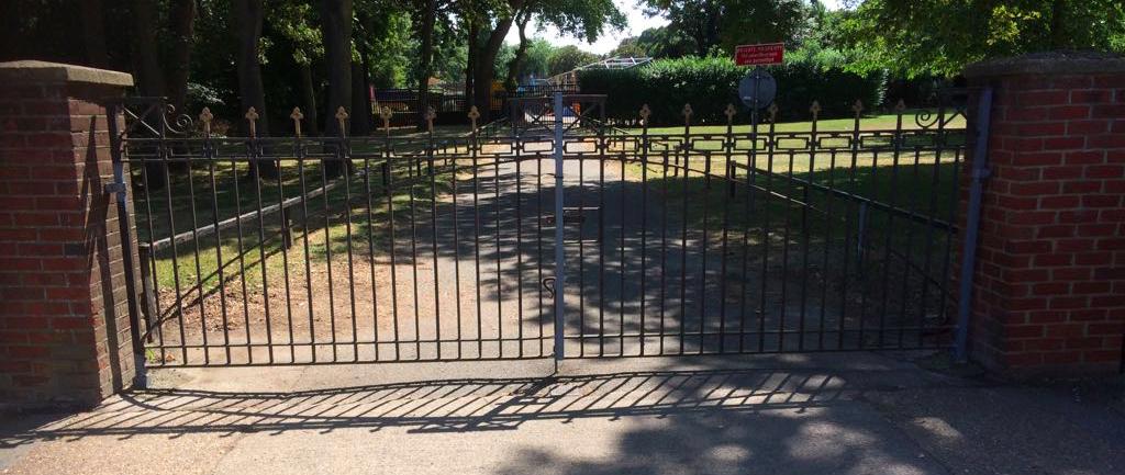 Gate Repairs Priory Park Works Yard Gates, Southend-On-Sea, Essex