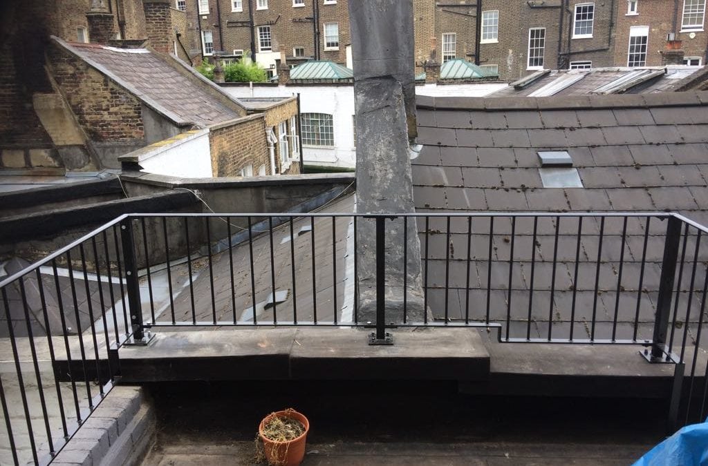 Roof Balustrade, Bayswater, London W2