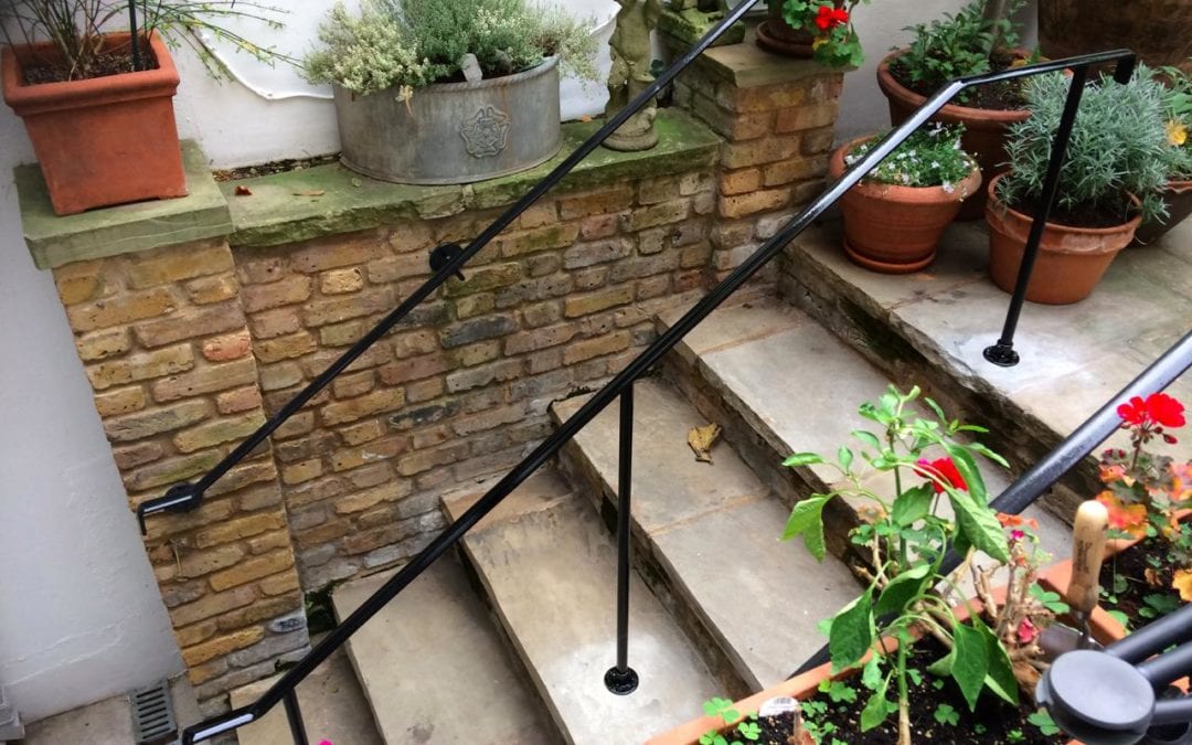 New Centre Handrail for Rear Steps London SW3