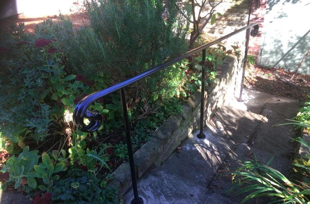 New Handrail for Garden Steps, Epping, Essex