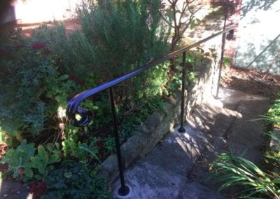 New Handrail for Garden Steps Epping Essex 1