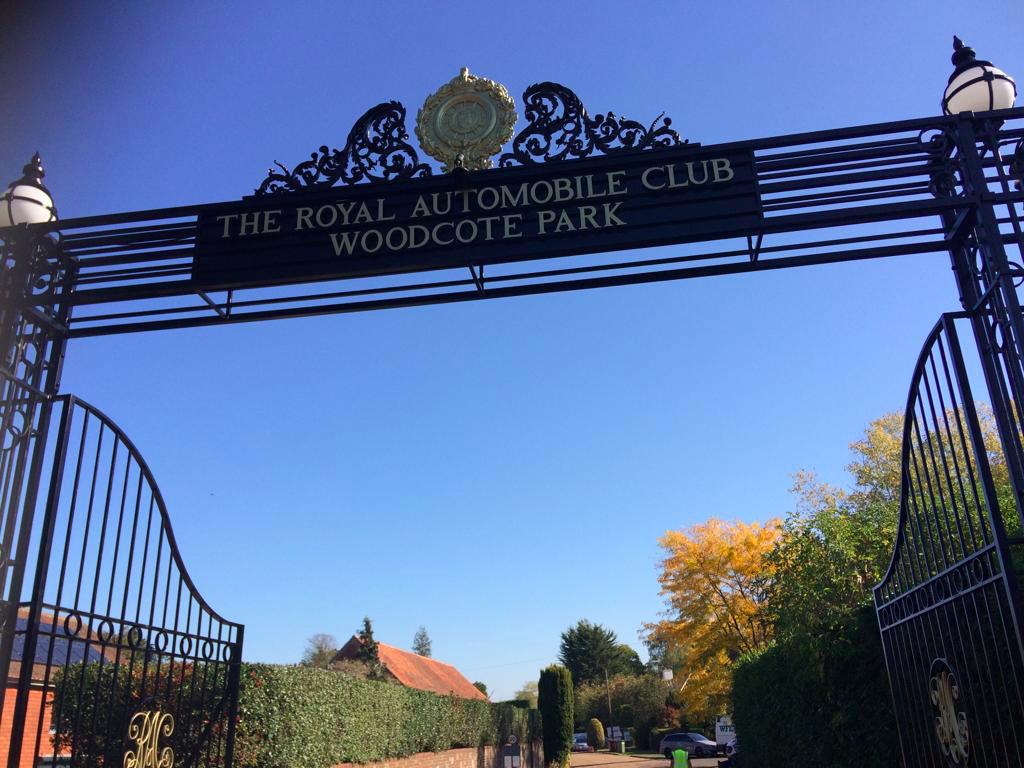 Repainting of the Entrance at The RAC Club, Woodcote Park, Epsom