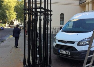 Repair of the Exit Column, The Royal Society, London SW1