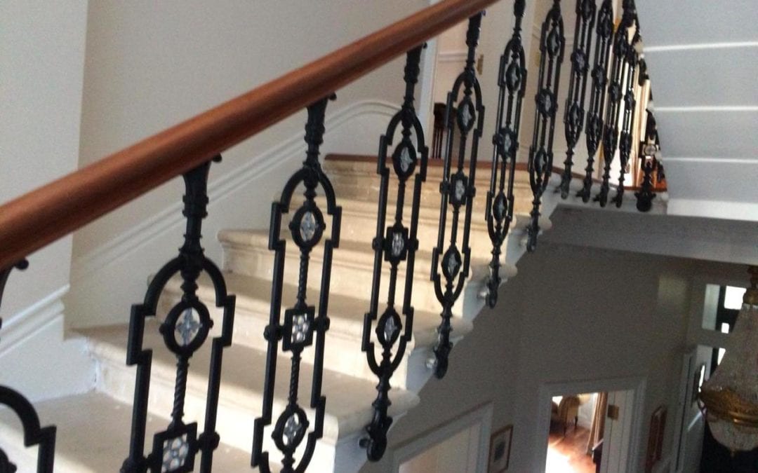 Replacing Missing Balustrade Panel, Kensington, London W8