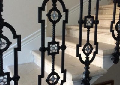 Replacing Missing Balustrade Panel Kensington London W8 2