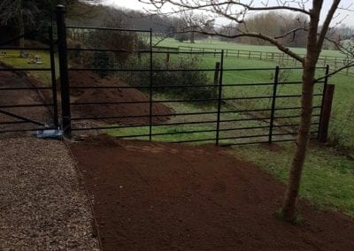 New Gate Railings Chelsworth Suffolk 4