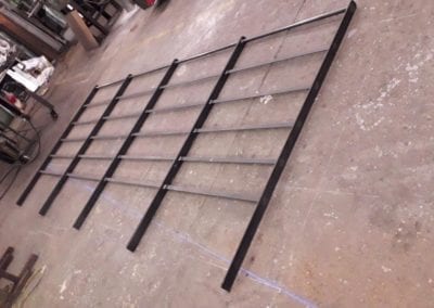 New Gate Railings Chelsworth Suffolk 5