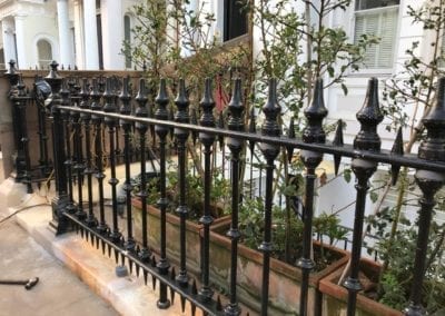 Railing Repairs, Ladbroke Gardens, London W11 1