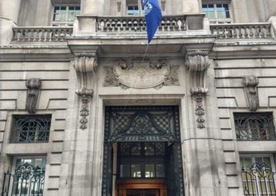 Repair of the Entrance Gates, Royal Automobile Club, 89 Pall Mall, St. James’s, London SW1