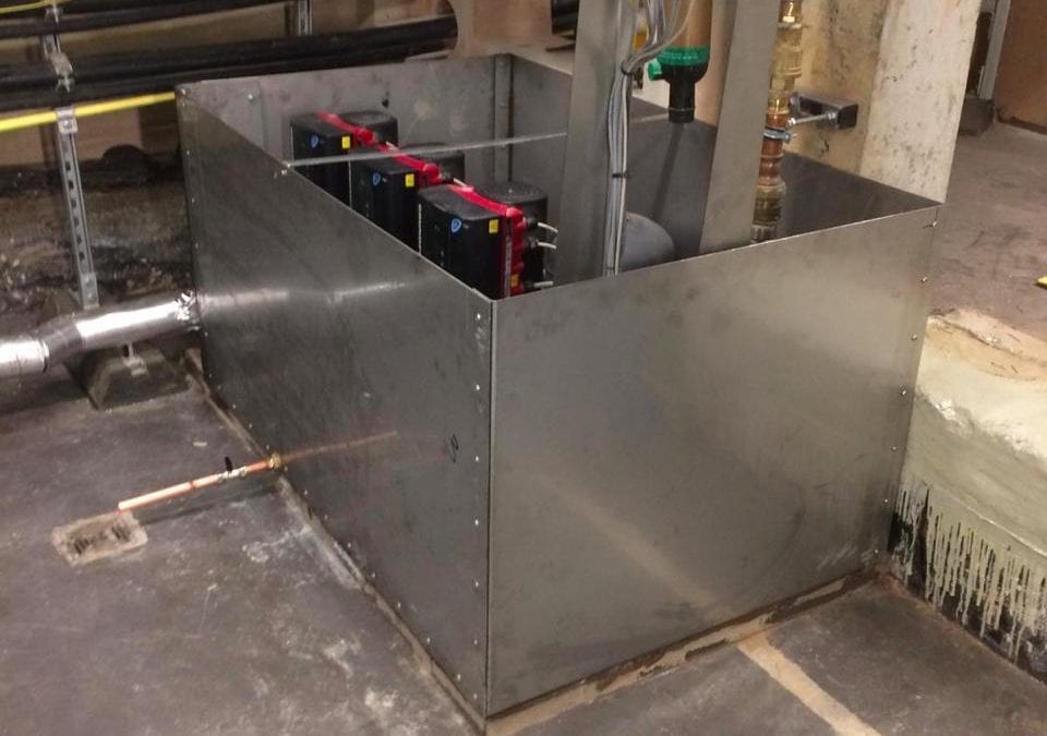 Pump Room Tank for historic London building